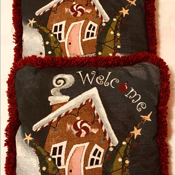 Christmas pillows, set of 2 - Picture 3 of 3